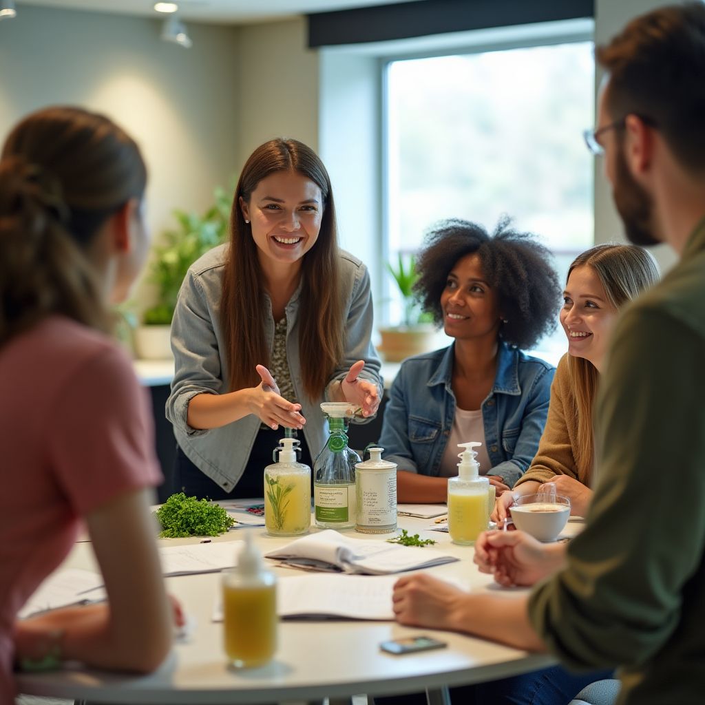 Eco-friendly cleaning workshop